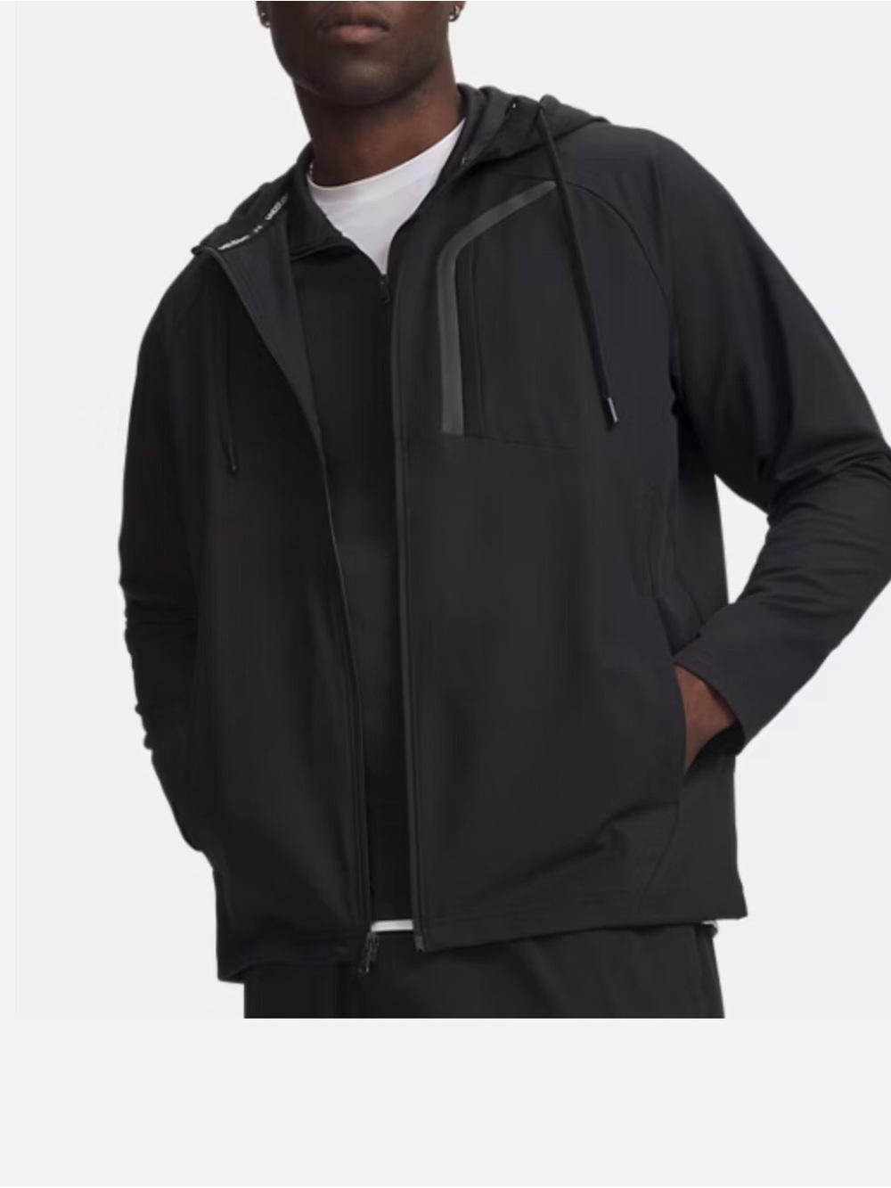 Under Armour Sportstyles Mens Black Jacket